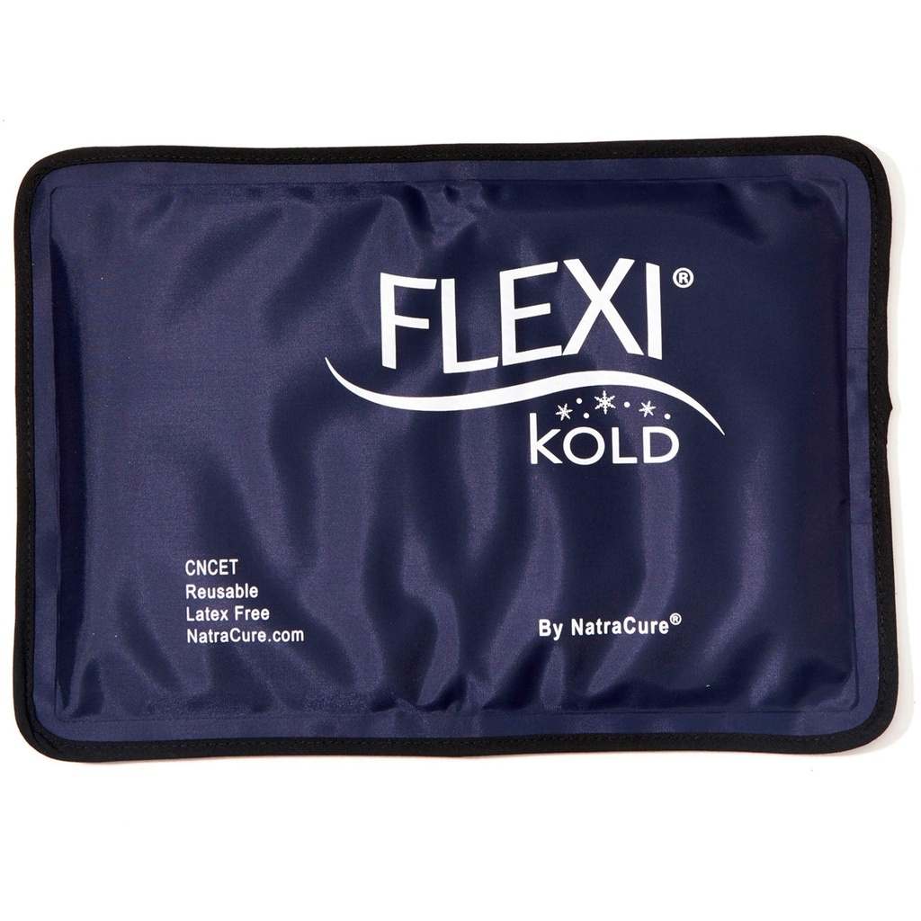 FlexiKold Gel Zachte flexibele Ice Packs for Injuries - Herbruikbare vriezer Koude verpakking, Koude kompressen & koelen Gel Pad voor gezicht, schouder, hiep, been, arm, enkel & voet letsel - Medium - 7,5