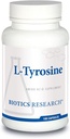 Biotica Onderzoek L Tyrosine 500 Milligram, Mood en Geheugen Ondersteuning, Ondersteunt Algemene Ontspanning Response, Ondersteunt Schildklierfunctie. 100 capsules