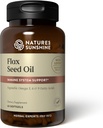 Huile de lin solaire de la nature, 60 softgels. Excellente source d'acides gras Cœur-santé, contient des Lignans qui aident à stimuler l'immunité et à soutenir la santé du sein et de la prostate