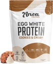 Poudre de protéines blanches d'oeufs d'Anéa 25g Protéines d'Anéa Sans produits laitiers Sans gluten Sans gras Acides aminés d'Anéa Valeur biologique élevée (1,5 livre (paquet de 1) (1,5 livre (paquet de 1), Cookies et crème)