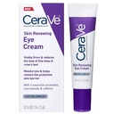 CeraVe huidvernieuwende oogcrème voor rimpels, Under Eye Cream met peptiden + Cafeïne + Niacinamide, voor rimpels & Crows Feet, Paraben Vrij & Opthalmoloog getest