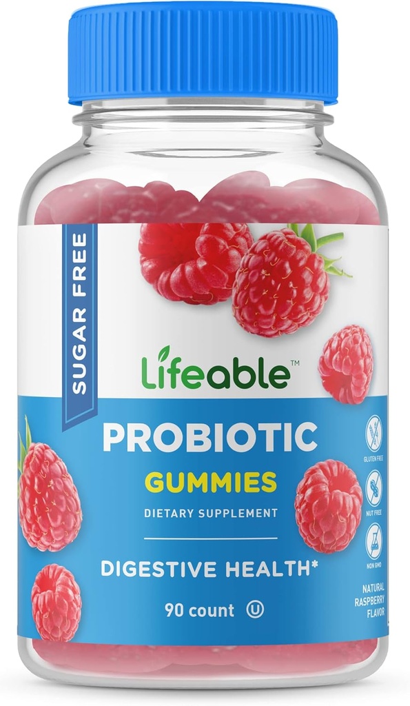 Levensvatbare Suiker Gratis Probiotica Geweldige Proeverij Natuurlijke Smaak Gummy Supplement Kauwbaar 