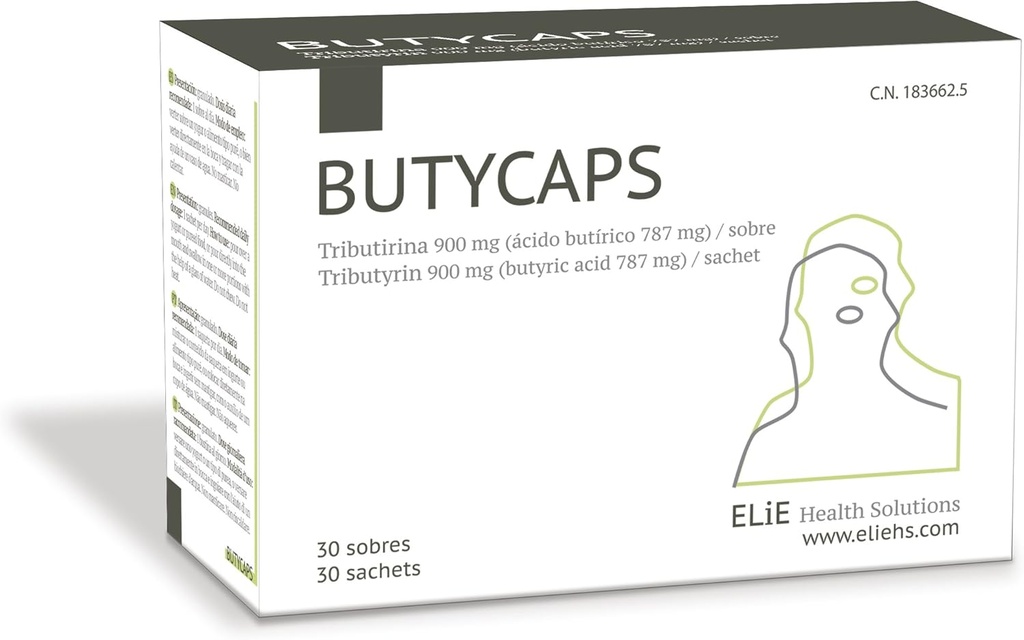 Tributyrine 900 mg - Butyrinezuur 787 mg per sachet - 30 sachets