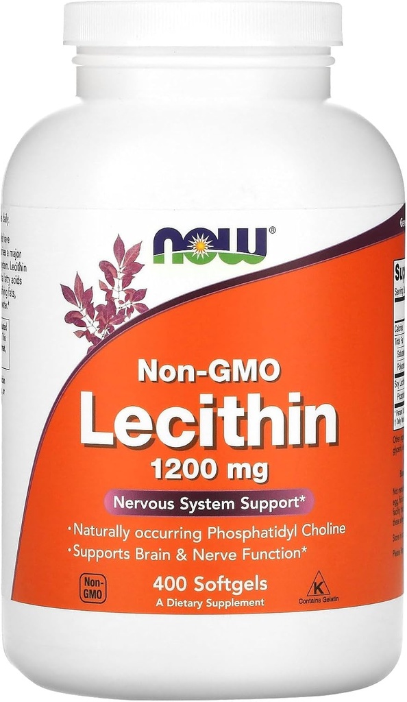 Lecithine 19 Grain 1200 mg - Now Foods - 400 - Softgel