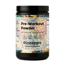 Santa Cruz Paleo Poudre de pré-entraînement Electrolytes, Magnésium, Potassium, Sel de mer & L Citrulline, Caféine & Sucre Sans Pré-entraînement Mélange pour l'énergie et l'hydratation, Arôme d'ananas, 30 portions