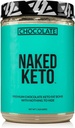 Naked Chocolate Keto - Premium Chocolate Keto Fat Bomb Powder - Niets Artificieel - Glutenvrije Keto Bom Chocolate McT Oil Powder with No Gmos - 1,3 Lb