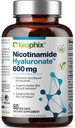 Nicotinamide Hyaluronaat 600 mg 60 Vcaps - Natuurlijke Flush-Free 