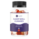 Kalm door Wellness Wellness Well Gummies, Extra kracht Gummy met Melatonine, Natuurlijke Slaap Ondersteuning Supplement, 30 Tellen