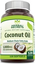 Kruidengeheimen Kokosolie 1000 Mg 120 Softgels Supplement 
