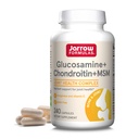 Jarrow Formulas® Glucosamine + Chondroitin + MSM Capsules, Joint Support Supplement met vitamine C en Mangaan, 240 Capsules, 60 Day Supply