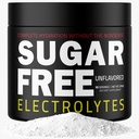 – Poudre d'hydratation rapide, Zéro Calorie, Mélange d'électrolytes bruts essentiels, Kéto amical sans sucre, Poudre d'électrolyte brut (non aromatisé)