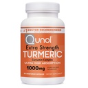 Qunol Kurkuma Curcumin Capsules, 1000mg Extra Sterkte Supplement, Gepatenteerde Hydro-Oplosbare Technologie, Alternatief voor Kurkuma Curcumin met Black Pepper, 60 Veggie Capsules