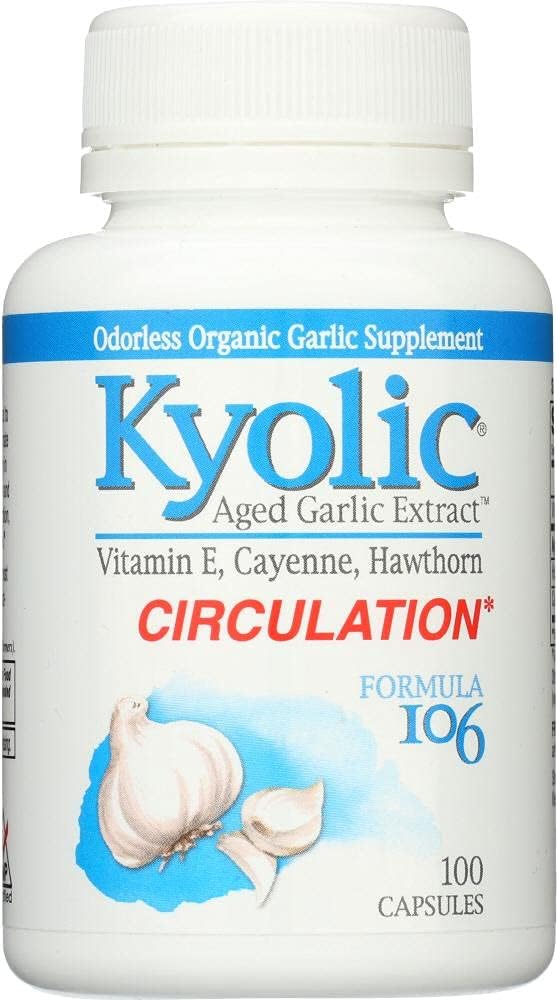 Kyolic #106 W/Vitamine E Cayenne 100 Cap