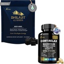 Silajit Ashwagandha Gummies & Magnesium Calm Supplement Duo