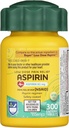 Aspirine Aspirine Comprimés entériques, 81 mg Aspirine - 300 Compte, soulagement de la douleur à faible dose, aspirine pour soulagement des maux de tête, comprimés entériques enrobés de sécurité, régime d'aspirine, migraine, soulagement de la douleur