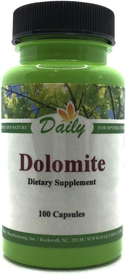Dagelijkse productie Dolomite 100 capsules