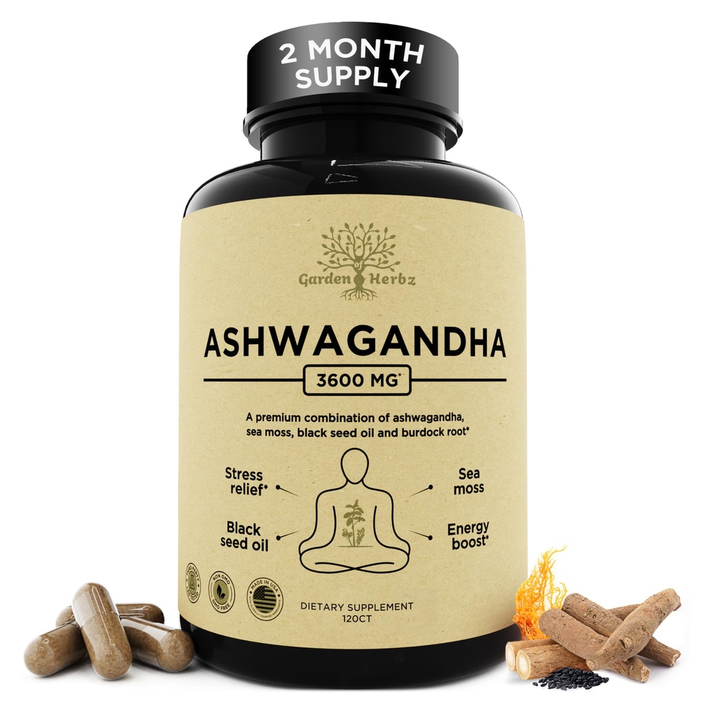 Biologische Ashwagandha Root & Irish Sea Moss 