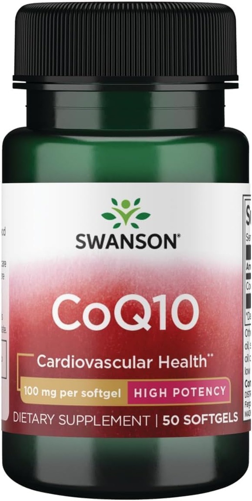 Swanson Coq10 100 100 Milligrammen 50 Sgels
