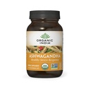 ORGANISCHE INDIA Ashwagandha Capsules - Organic Ashwagandha Supplement - Vegan Ashwagandha Root, Glutenvrij, Kosher, Non-GMO, Ondersteunt Stress Relief, Energie en Slaap - 90 Capsules