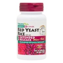 Natures Plus Herbal Actives Riz de levure rouge, libération prolongée - 600 mg, 60 mini comprimés - supplément herbacé - végétalien, végétarien, sans gluten - 30 portions