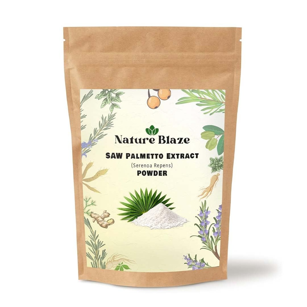 Extrait Saw Palmetto pour la croissance des cheveux bon pour les hommes et les femmes. (Saw Palmetto, 13 Oz/ 370 GM)