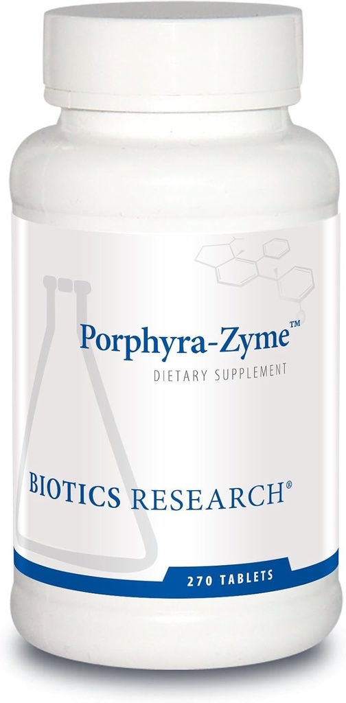 Biotica Onderzoek Porphyra Zyme Chlorofyl Concentraat, Heavy Metal Bindende Capaciteit, Ontgifting, 270 Tablets