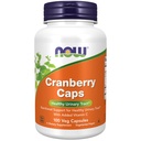 MAINTENANT des suppléments alimentaires, des capsules de canneberge avec de la vitamine C ajoutée, un système urinaire sain*, 100 capsules de légumes
