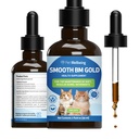 Bien-être animal Or BM lisse pour chats - Relief de constipation douce pour les félines - Supplément naturel à base de plantes 2 oz (59 ml)