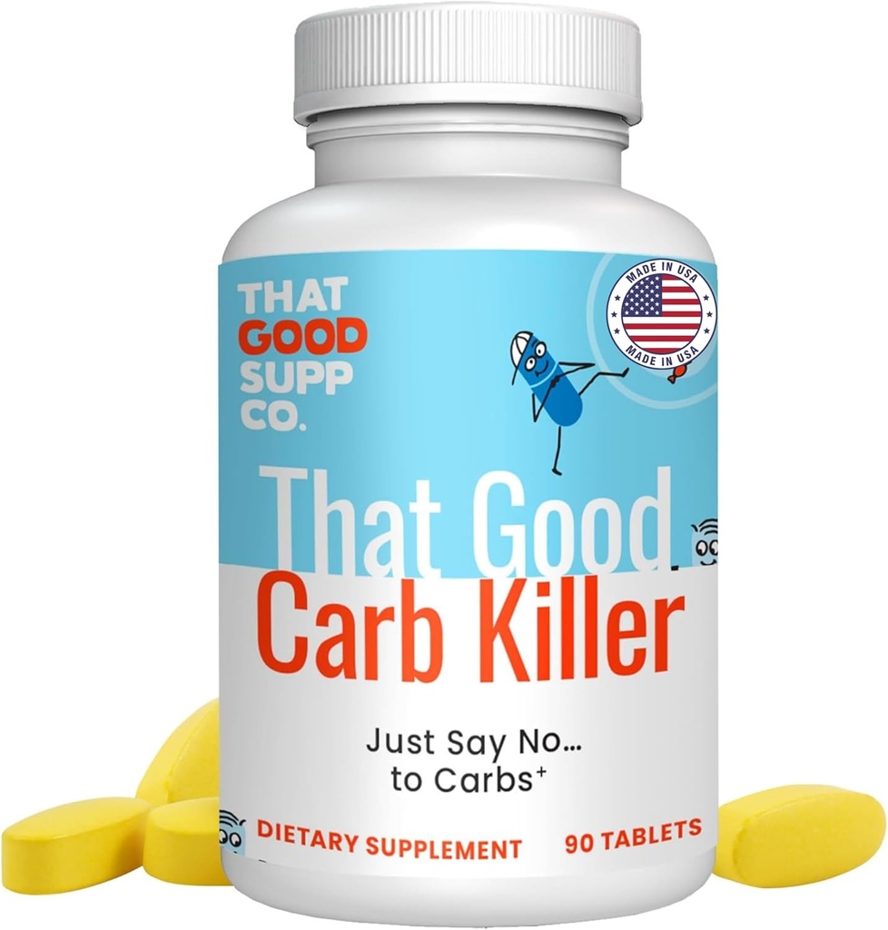 That Good Supp Co That Good Carb Killer - Carb Blocker Pillen voor Weight Maintenance Goals - Apetite Blocker, Kills Sugar & Carb Craving - Safe & Keto Friendly Formula - Made in USA