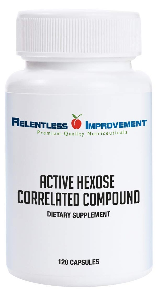 Actieve Hexose Correlated Compound Natural Immune Support Mushroom Extract Blend 120ct Ondersteuning voor Viral, NK Cell & Immune Boost, Vergelijk met AHCC