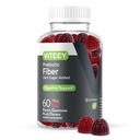 Viteey Prebiotic Fiber Gummies voor volwassenen, 4g - Gut Health & Digestief Oplosbaar vezelsupplement Gummies - Zero Sugar Added, Vegan, Gluten-Free - 60 Tel.