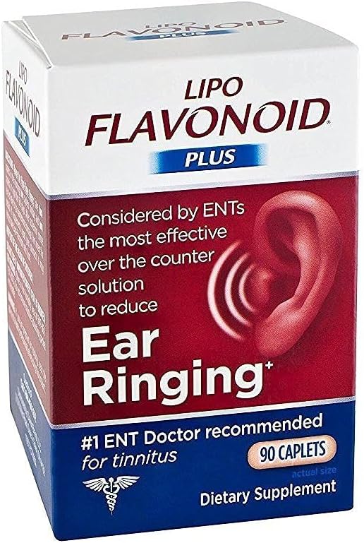 Lipo Flavonoid Plus Binnenoor Gezondheid Caplets, 90 Tellen
