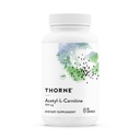 THORNE - Acetyl-L-Carnitine - 500 mg - Ondersteunt hersenfunctie en gezonde zenuwsensaties in de handen en voeten* - Gluten, zuivel en sojavrije - 60 capsules