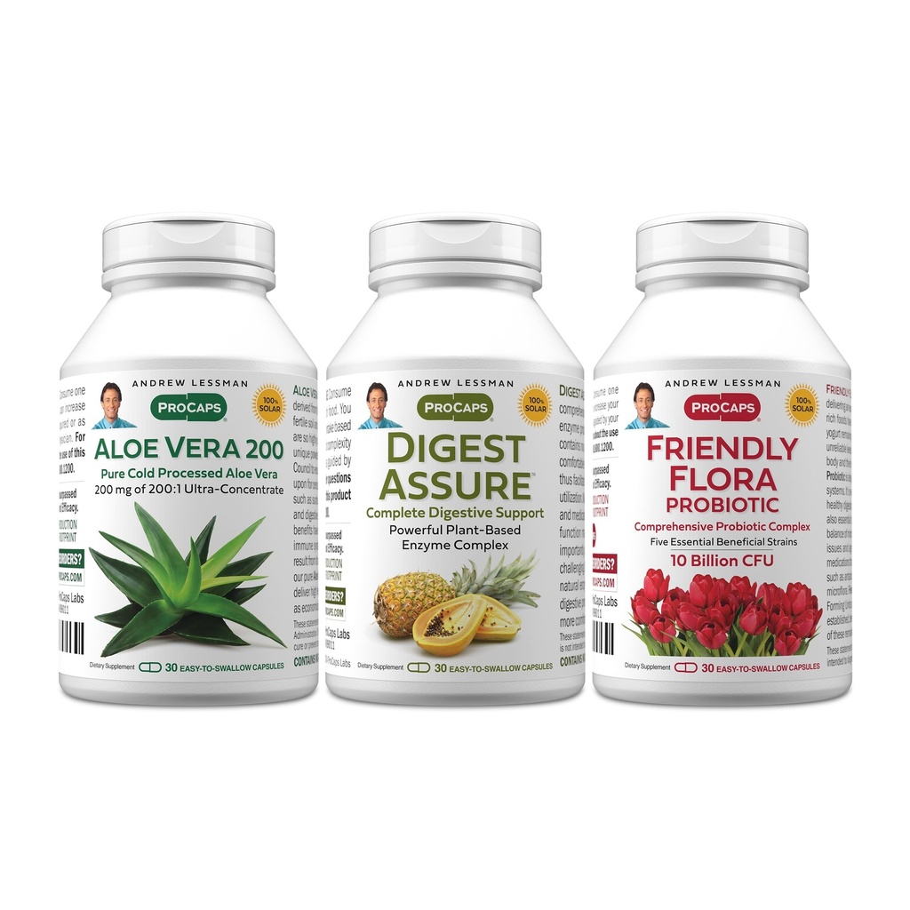 ANDREW LESSMAN Complete Digestie Kit 90 Capsules 