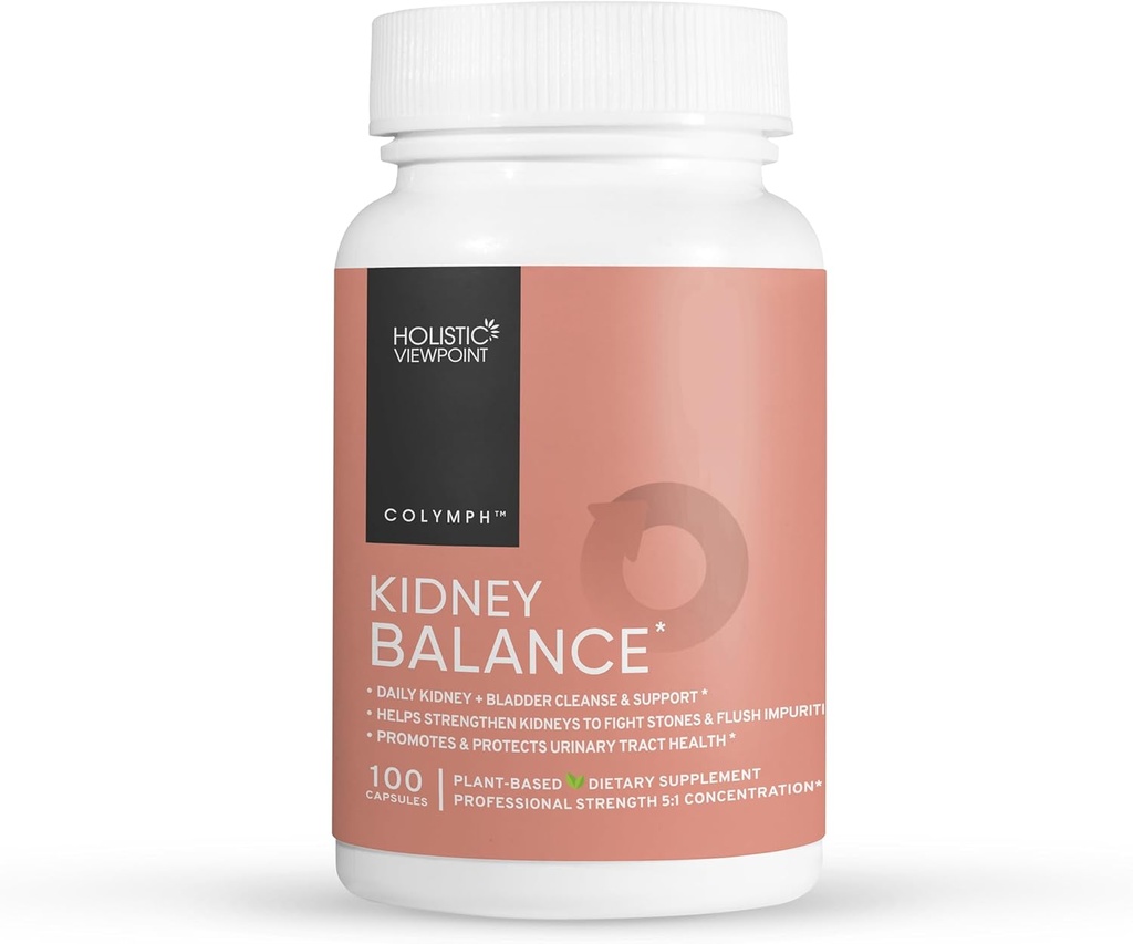 CoLymph Balance: Herbal Supplement, Natural Kidney & Liver Support, Helps Rebalance Male & Female Hormones, Menopause Support, Improves Urinary Tract & Prostate Health, Fights Stones, Hot Flashes