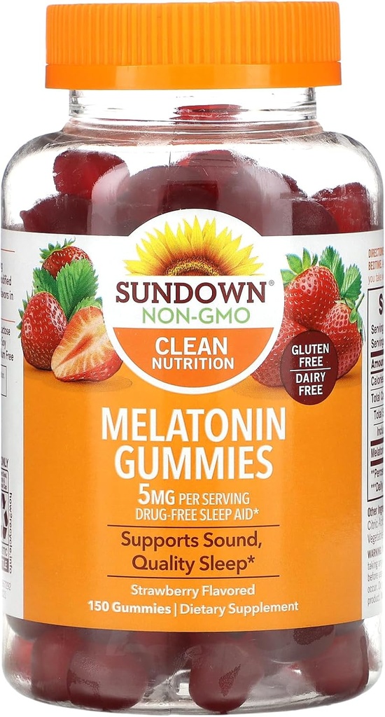 Sundown Melatonin, 150 Count