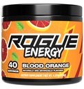 Rogue Energy Energy Drink Powder for Long Gaming Hours - Energy Powder for Mental Focus - Sugar & Gluten Free - Gaming Supplement with Cafeine & Vitamines - Made in USA (Blood Orange - 40 Servings)