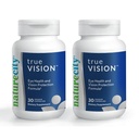 NatureCity True-Vision Eye Health Supplement - Plant-Based Lutein en Zeaxanthine met hoge potentie Saffron 20mg - Blue Light Protection, Support Central and Night Vision (60 Veggie Capsules)