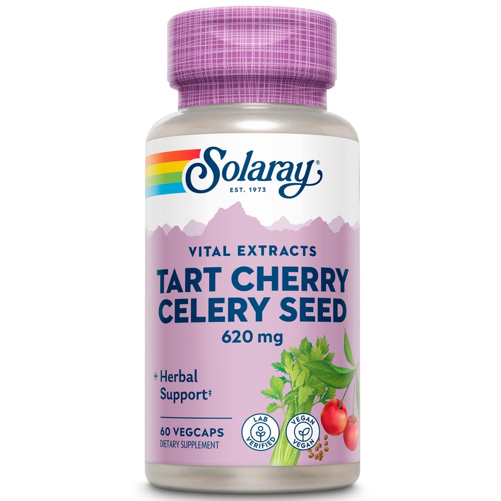 SOLARAY Tart Cherry & Pleasure Seed 