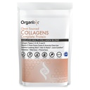 Organixx Peptides de collagène en poudre avec vitamine C, types I, II, III, V, X Collagène hydrolysé, cheveux, ongles, peau, os et santé articulaire, soutien au vieillissement, source propre, sans gluten, non aromatisé, 20 portions