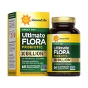 Renew Life Probiotic Adult 50 Plus Probiotic Capsules, Daily Supplement ondersteunt urine, spijsvertering en immuungezondheid, L. Rhamnosus GG, Dairy, soja en glutenvrij, 30 miljard CFU, 60 Tel.