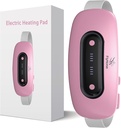 Plaque de chauffage électrique, plaque de chauffage menstruelle sans fil portable avec 4 niveaux de chaleur et 4 modes de massage, rapide grand chauffage ceinture Belly Wrap pour les crampes, Back Pain Relief Cadeaux pour les femmes filles