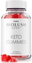 Biolush Gummies de Keto - Biolush Gummies de Keto ACV, Biolush Gummies de CVA pour la perte de poids avancée, supplément de force maximale, Gummy de Keto + ACV, Bio Lush Gomitas Avis (60 Gummies)