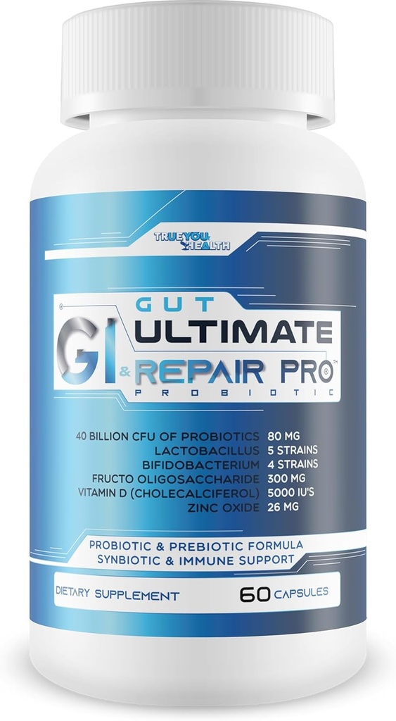 Gut & GI Ultimate Repair Probiotic - Our Best Gut Probiotics for Full Probiotic GI, Gut, & Vag Support - Probiotic Vag Health - Vrouwen Probiotics for Gut Health and Vag Health - Vag Probiotics