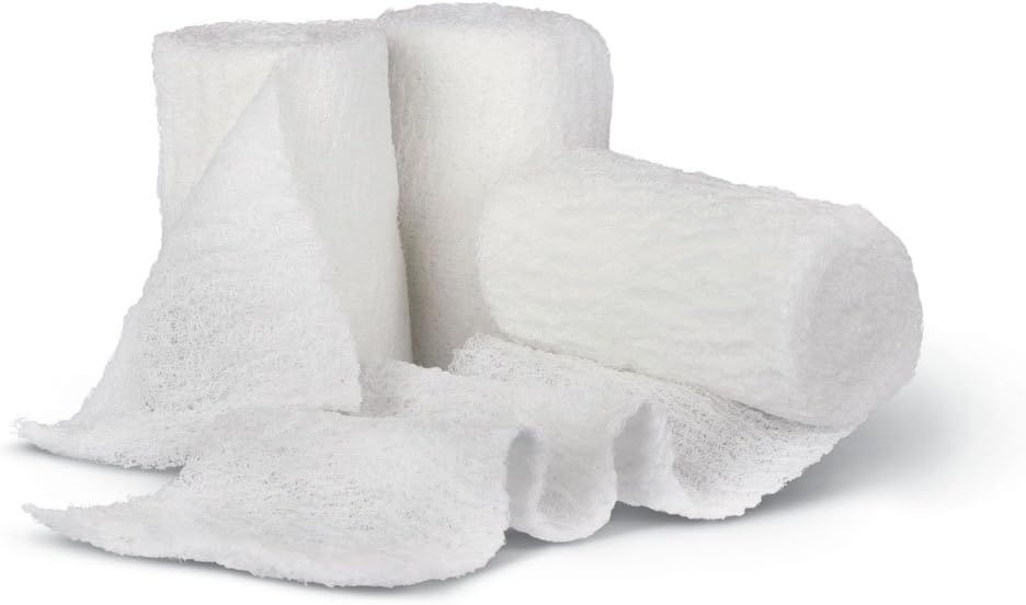 Medline Bulkee Lite Non-Steriel Conforming Bandage, 2" x 3,5 yds., Ideaal voor wondverzorging, Pack van 96