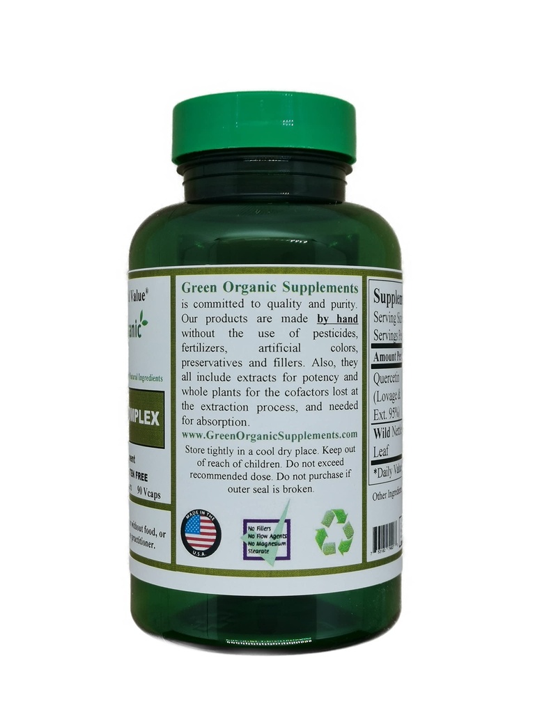 Suppléments bio verts PMS, Enhancer d'humeur, équilibre hormonal, hormones, flashs chauds (paquet de 1)