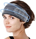 Crimmy Migraine Hoofdpijn Relief Cap, Cooling Gel Headband Neck Wrap Hat Mask, verzachtende ijs Pack hoofd gezicht koude compresse voor spanning & kater