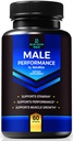 Blue Vigo Max Pillen voor mannen, all-natural formule voor mannelijke fitness en uithoudingsvermogen, Premium Capsules voor dagelijkse voeding, prestaties en energie, Official Supplement for Man Reviews (60 Capsules)