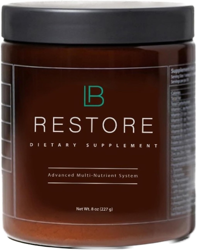 Restore Advanced Multi-Nutrient System Pure Powder Formula - 30 dagen balans Supplement - Bevat krachtige antioxidanten, mineralen, essentiële Amino & vetzuren