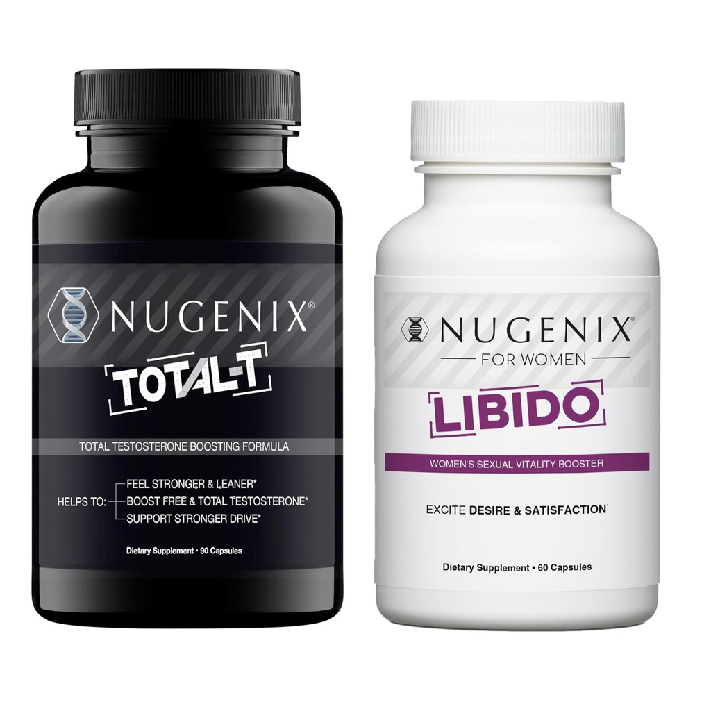 Nugenix His & Hers Bundle - VrouwenLibido en Total-T Testosteron Booster